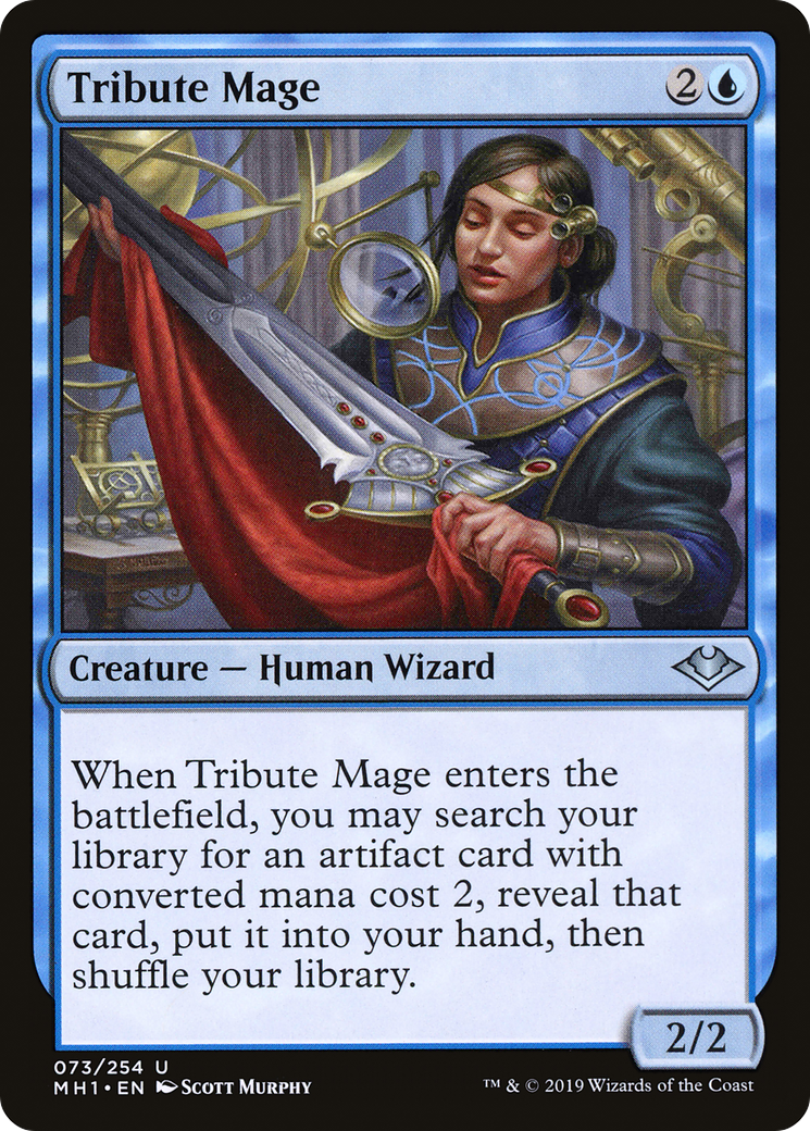 Mage Hommage (MH1-073) - Horizons Modernes (Foil) 