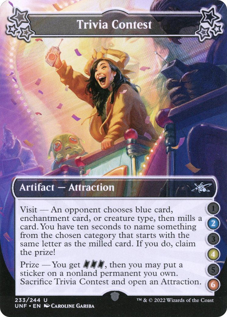 Concours de questions-réponses (UNF-233B) - Unfinity Foil 