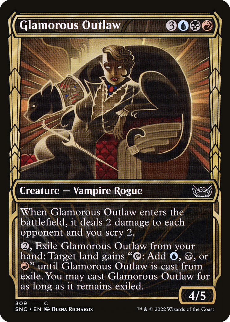 Glamorous Outlaw (SNC-309) - Rues de New Capenna : (Vitrine)