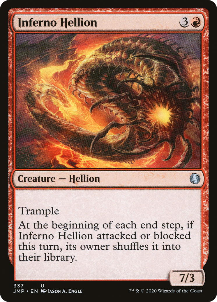 Inferno Hellion (JMP-337) – Bon départ 