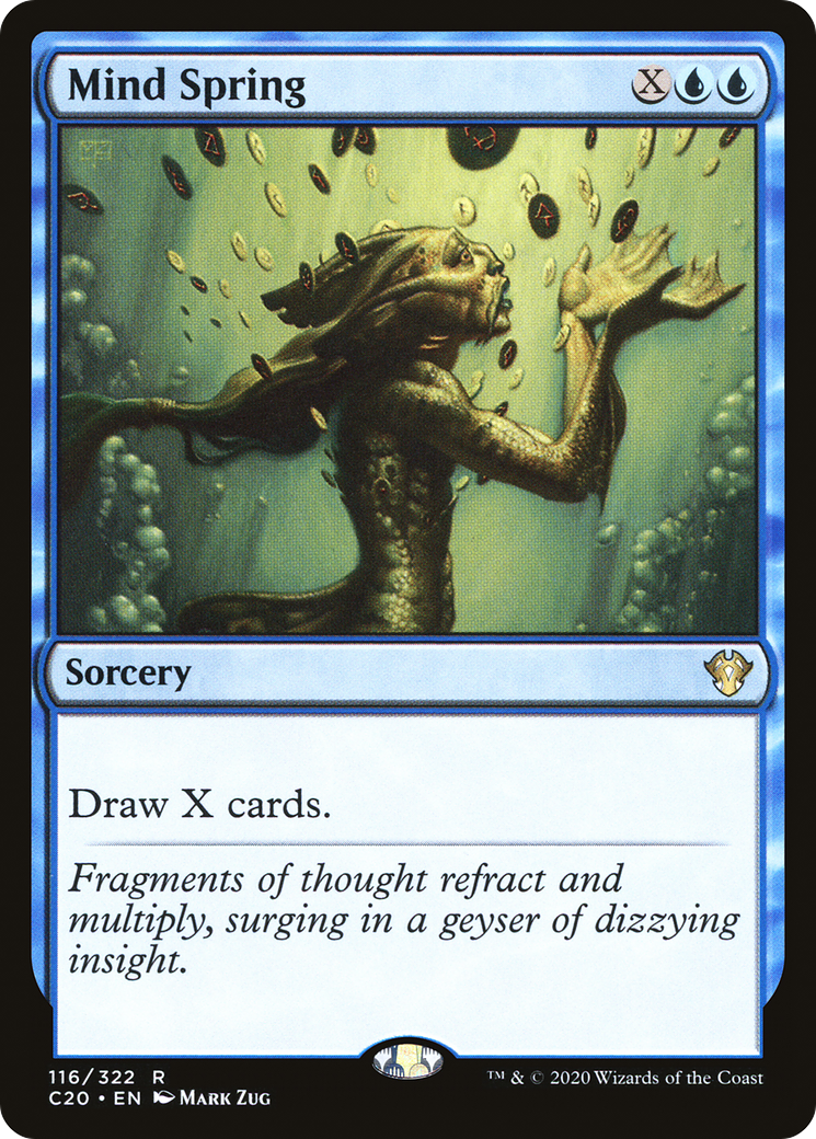 Mind Spring (C20-116) - Commander 2020