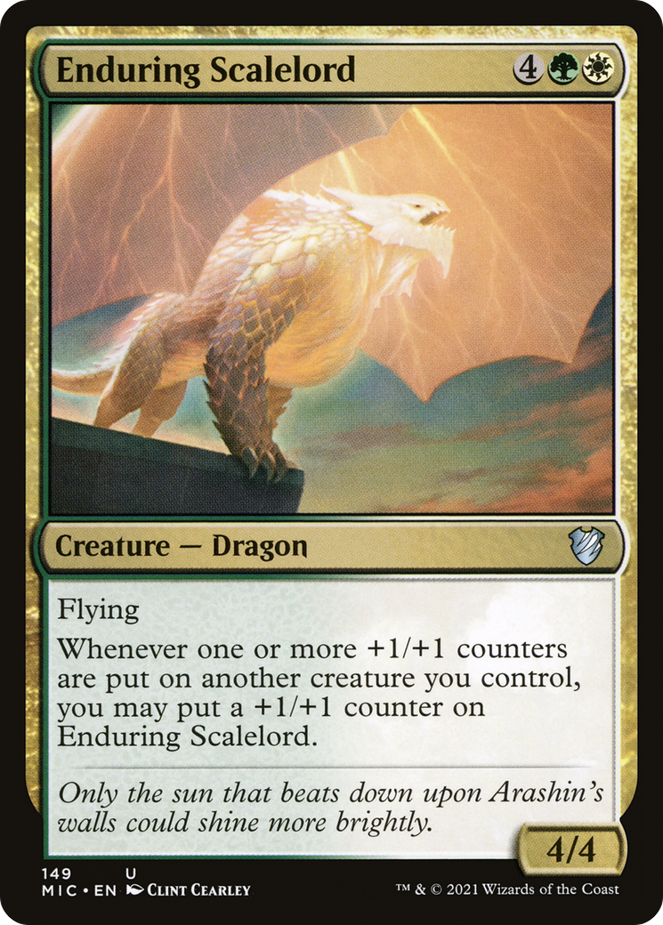 Enduring Scalelord (MIC-149) - Commandant de la chasse de minuit 