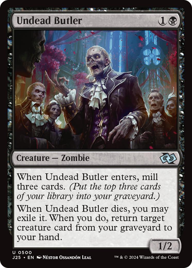 Undead Butler (J25-500) - Foundations Jumpstart