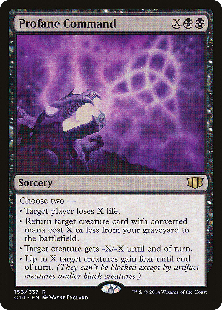 Commandement profane (C14-156) - Commandant 2014