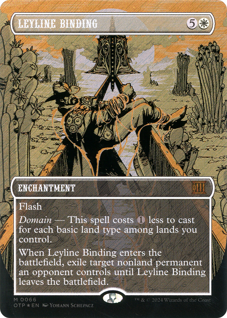 Liaison Leyline (OTP-066) - Dernières nouvelles : (Extended Art) (Borderless) Foil 