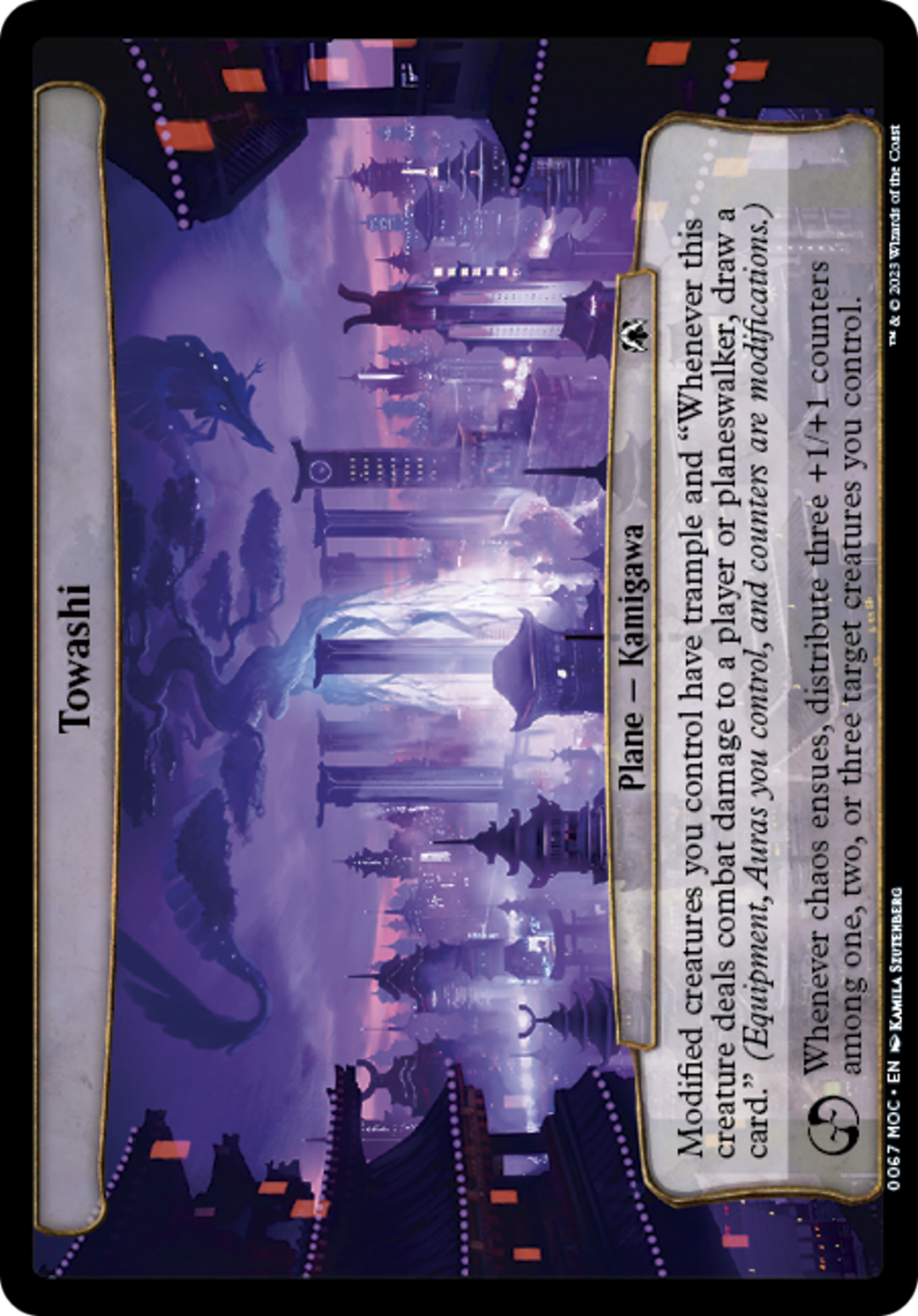 Towashi (MOC-067) - Commandant de la Marche des Machines 