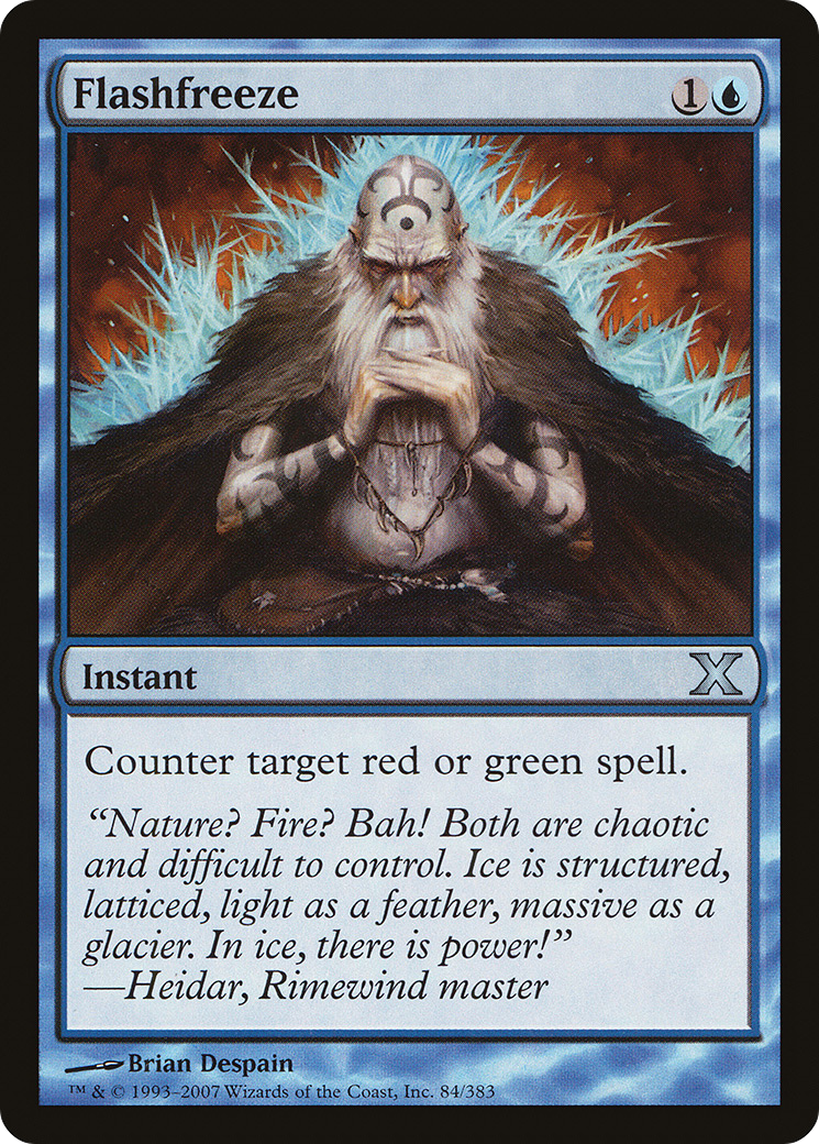 Flashfreeze (10E-084) - Tenth Edition Foil