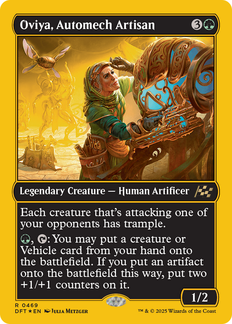 Oviya, artisan automécanicien (première place) (DFT-469) - Aetherdrift Foil