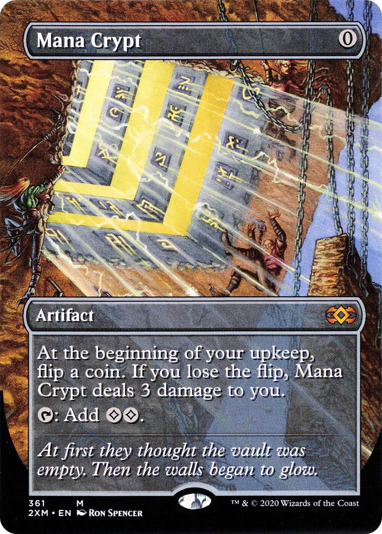 Crypte de Mana (2XM-361) - Double Maîtres (sans bordure) Foil 
