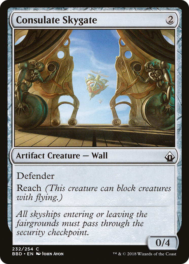 Consulate Skygate (BBD-232) - Battlebond Foil