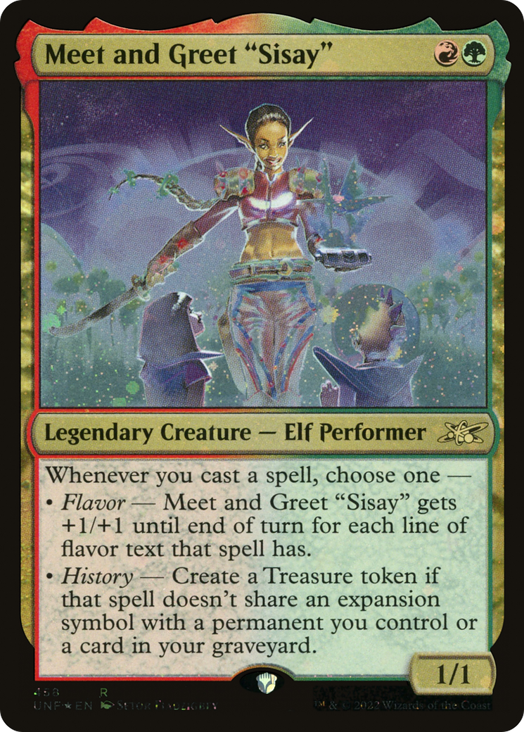 Rencontrez « Sisay » (UNF-458) - Unfinity Foil 