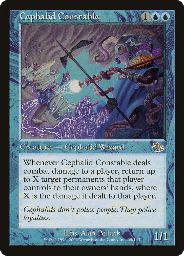 Cephalid Constable (JUD-035) - Jugement Foil