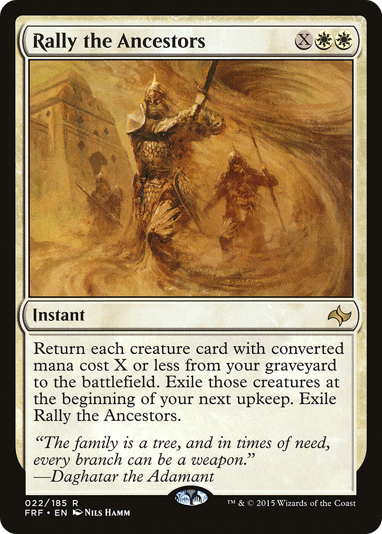 Rally the Ancestors (FRF-022) - Fate Reforged