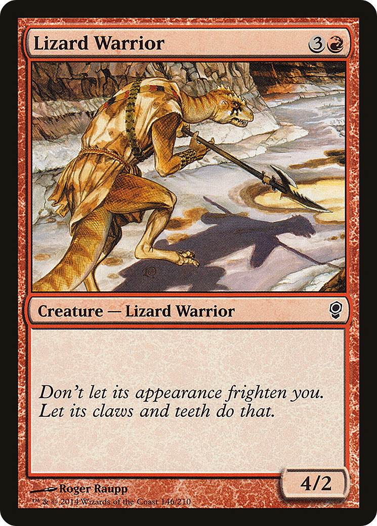 Guerrier Lézard (CNS-146) - Conspiration Foil 