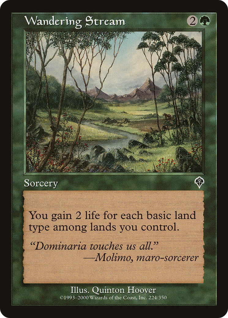 Le Courant errant (INV-224) - Invasion Foil 