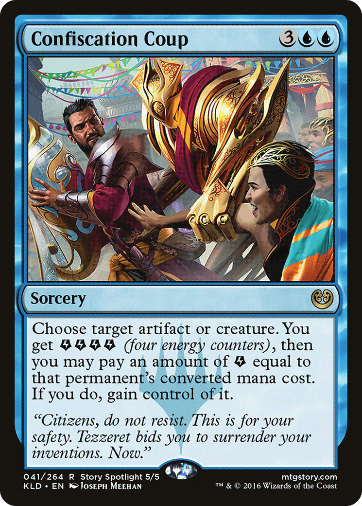 Coup d'État de confiscation (KLD-041) - Kaladesh