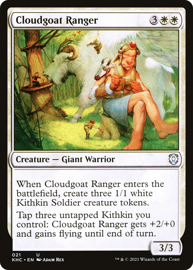 Cloudgoat Ranger (KHC-021) - Commandant de Kaldheim 