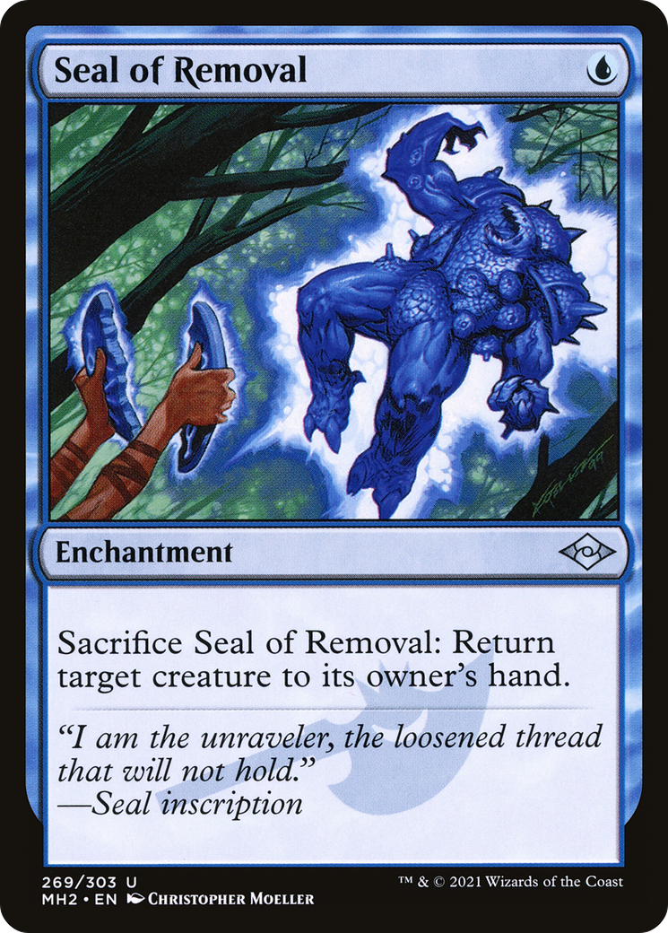 Sceau de suppression (MH2-269) - Feuille gravée Modern Horizons 2 