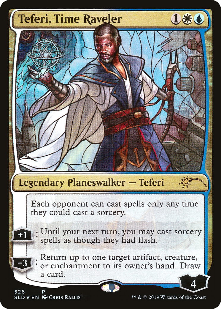 Teferi, Time Raveler (SLD-526) - Secret Lair Drop Foil