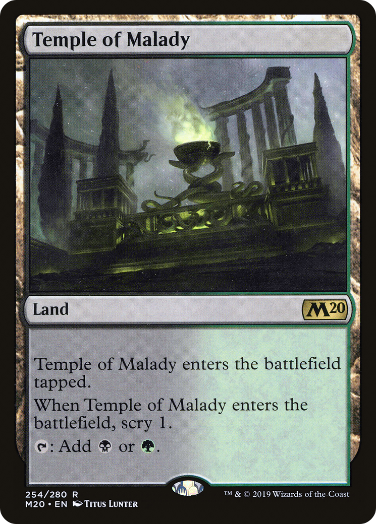 Temple de la Maladie (M20-254) - Édition de base 2020
