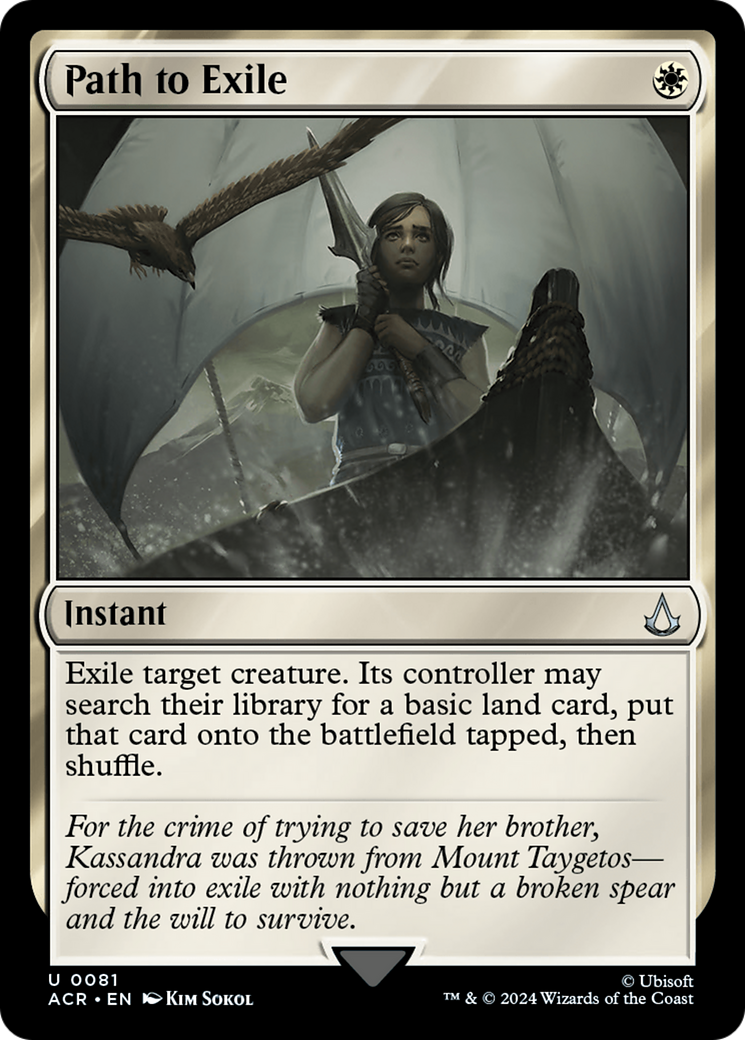 Le Chemin de l'Exil (ACR-081) - Assassin's Creed Foil 