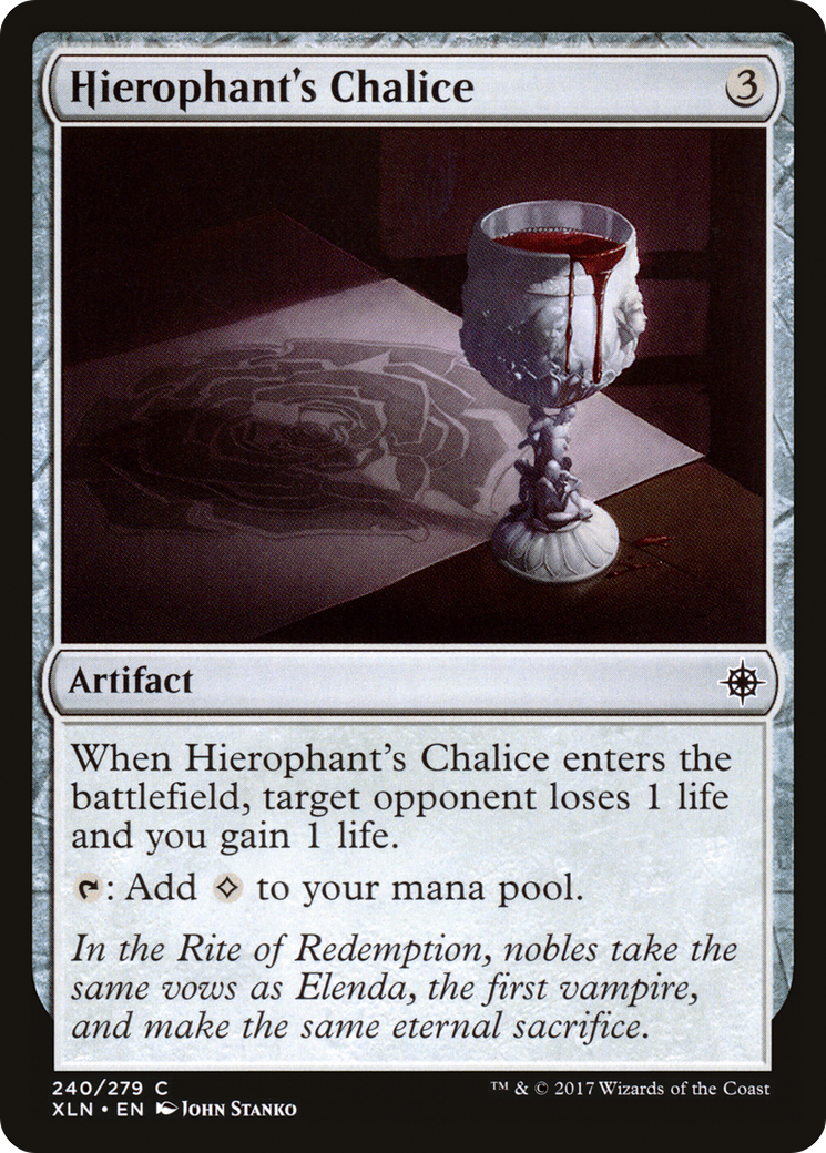 Hierophant's Chalice (XLN-240) - Ixalan
