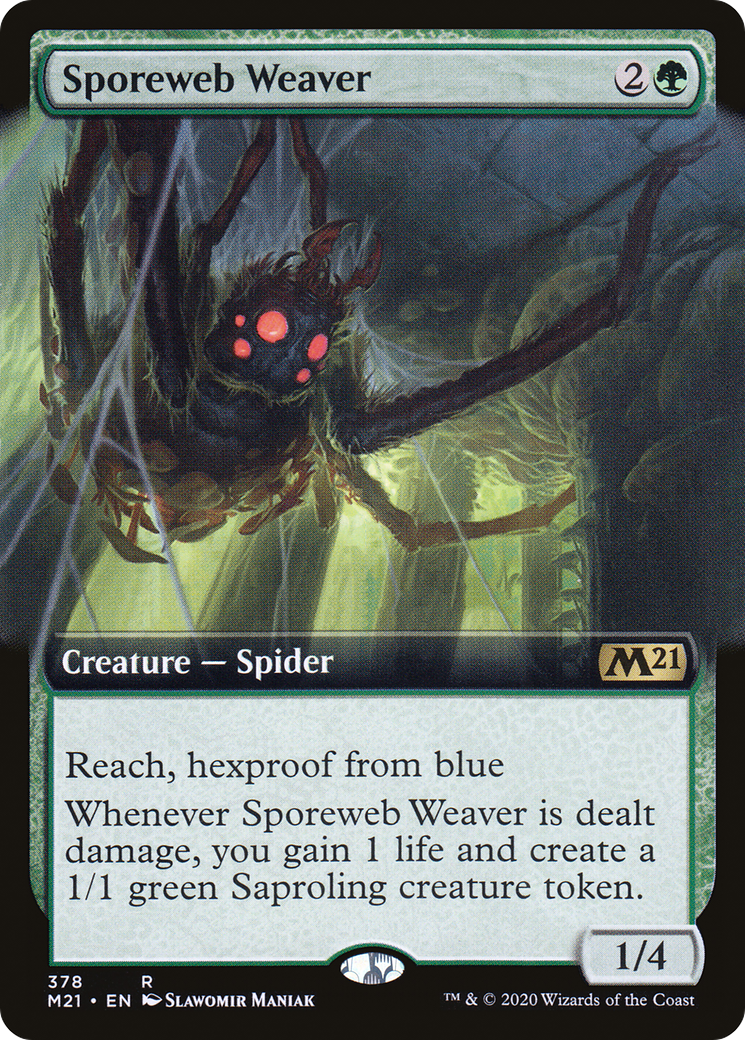 Sporeweb Weaver (M21-378) - Édition de base 2021 : (Extended Art) 