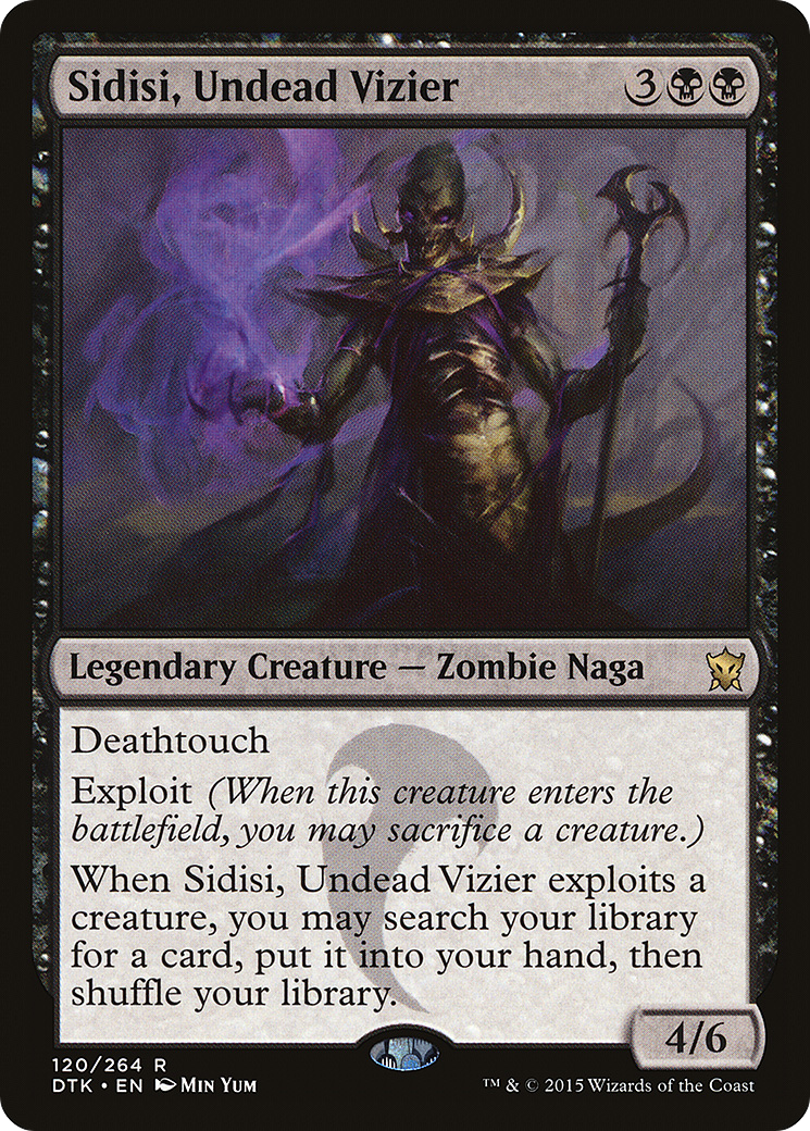 Sidisi, vizir mort-vivant (DTK-120) - Dragons de Tarkir 