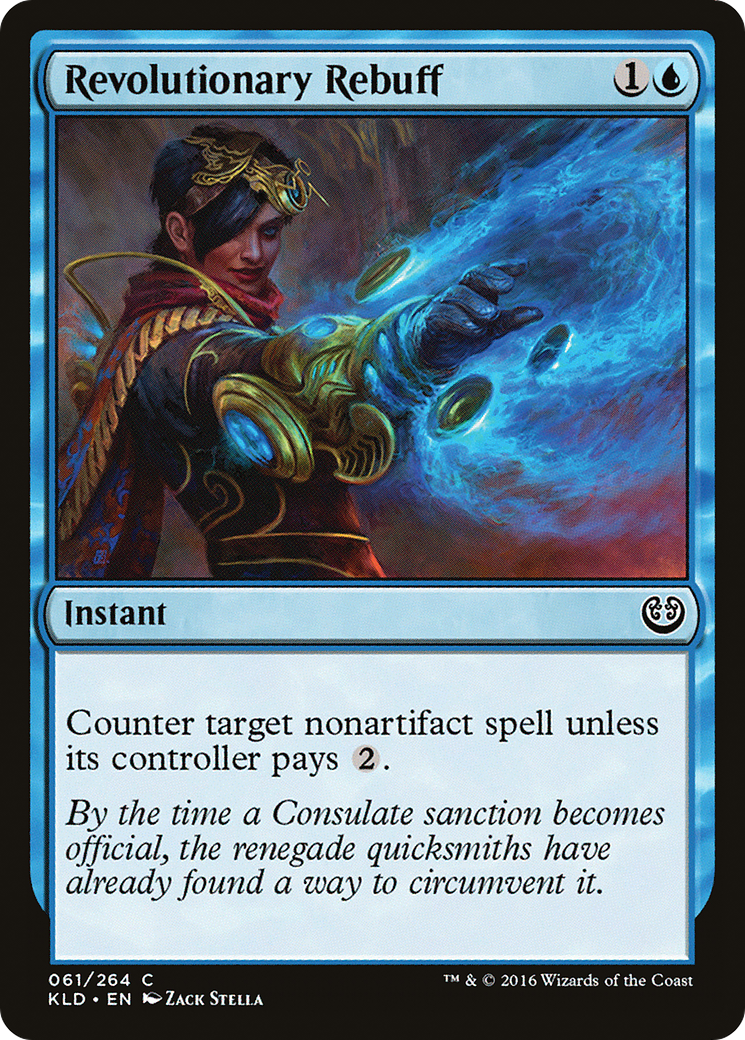 Rebuffade révolutionnaire (KLD-061) - Kaladesh Foil 