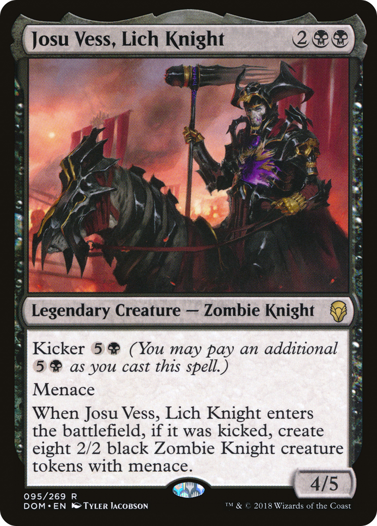 Josu Vess, chevalier-liche (DOM-095) - Dominaria Foil