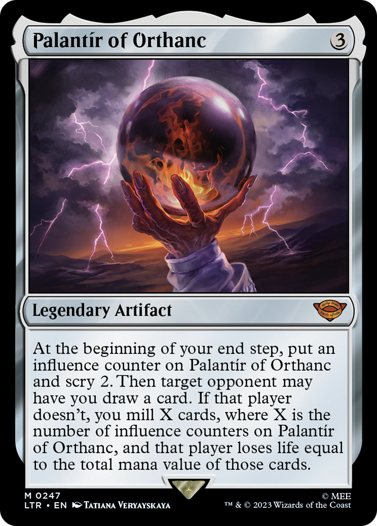 Palantir of Orthanc (LTR-247) - The Lord of the Rings: Tales of Middle-earth
