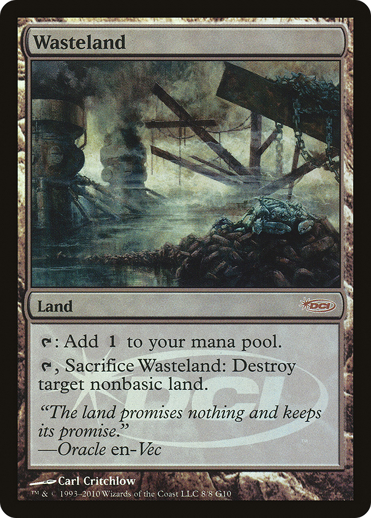 Wasteland (JDG-008) - Judge Gift Cards 2010 Foil