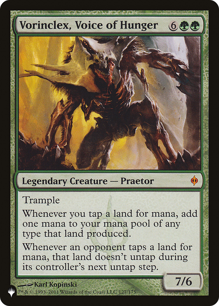 Vorinclex, Voice of Hunger (LIST-NPH-127) - The List