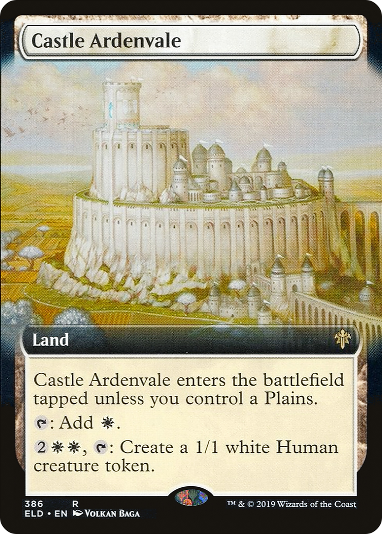 Château d'Ardenvale (ELD-386) - Trône d'Eldraine : (Extended Art)