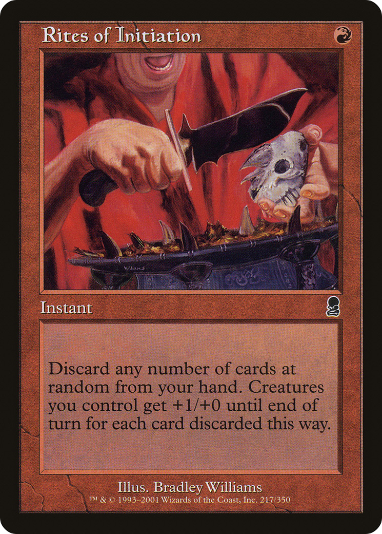 Rites d'initiation (ODY-217) - Odyssey Foil 