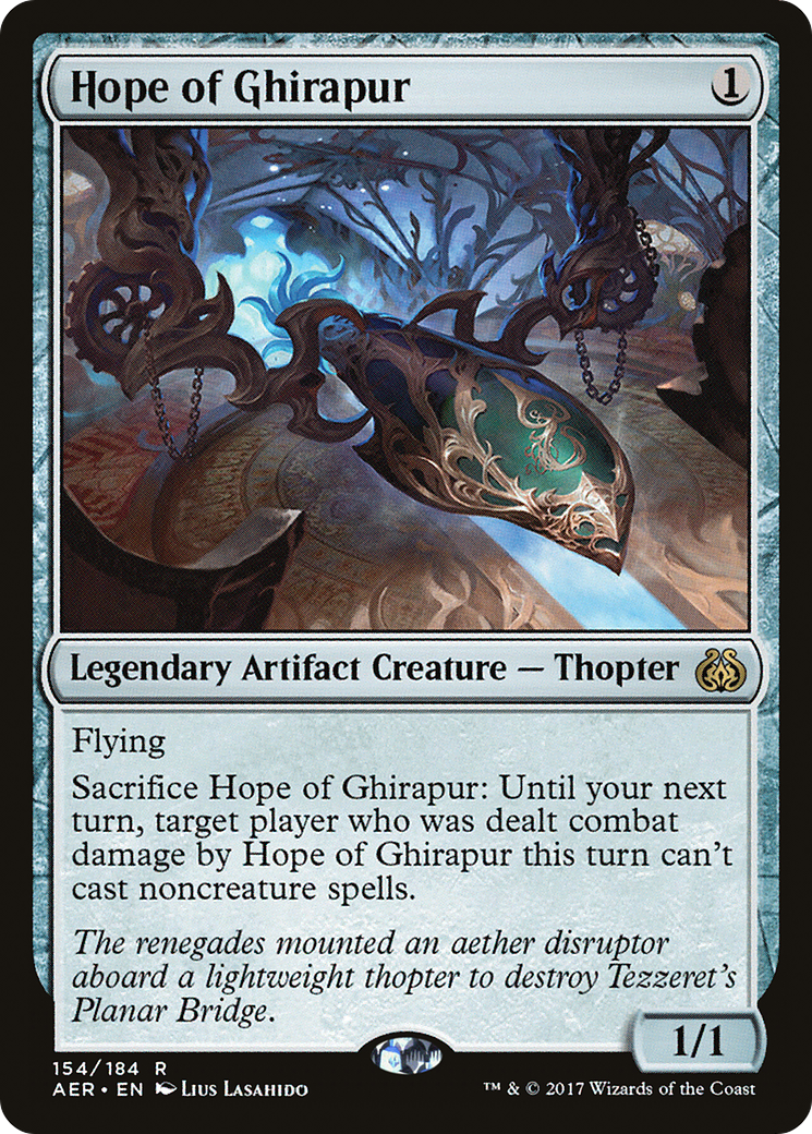 Espoir de Ghirapur (AER-154) – Feuille de révolte éthérée 