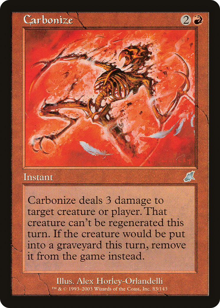 Carbonize (SCG-083) - Scourge Foil