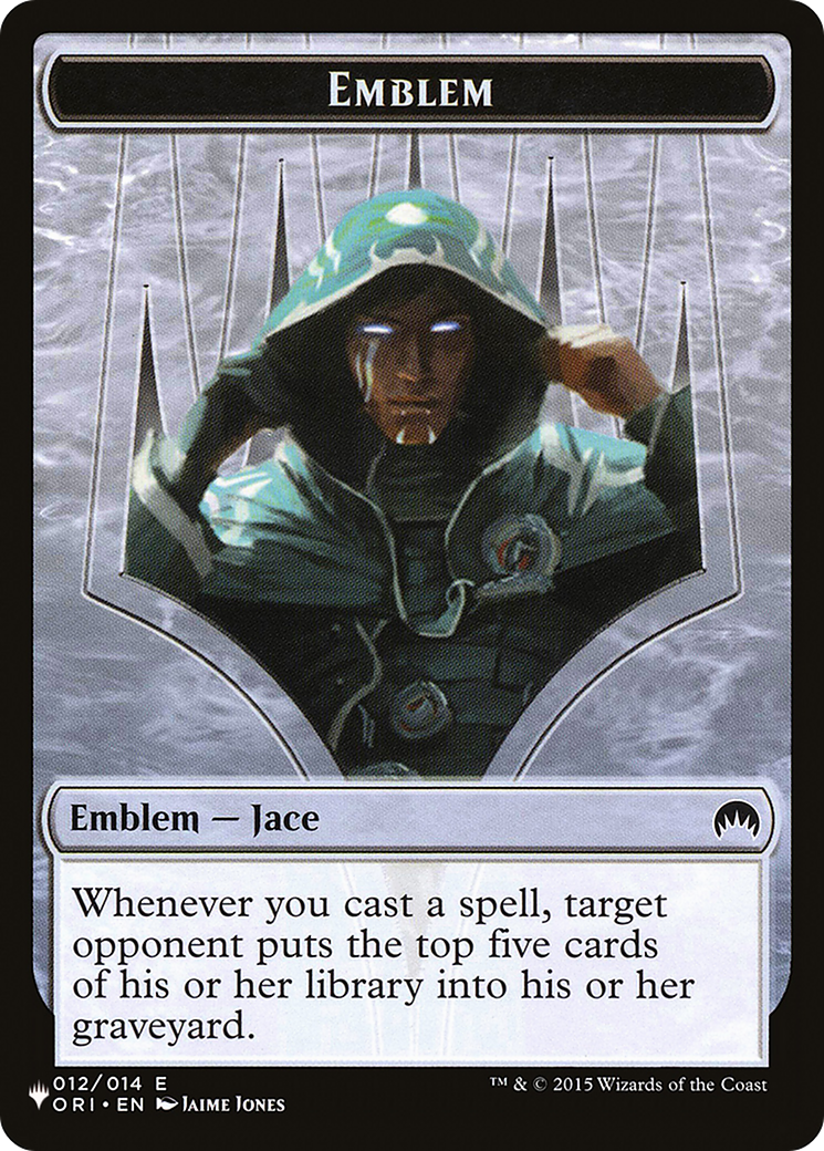 Jace, Telepath Unbound Emblem (PLST-TORI-12) - The List