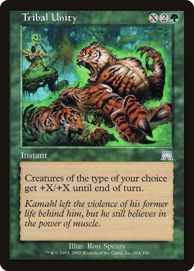 Unité tribale (ONS-294) - Onslaught Foil 