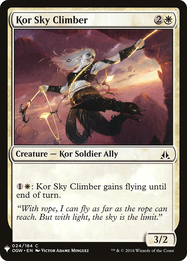 Kor Sky Climber (LIST-OGW-24) - The List