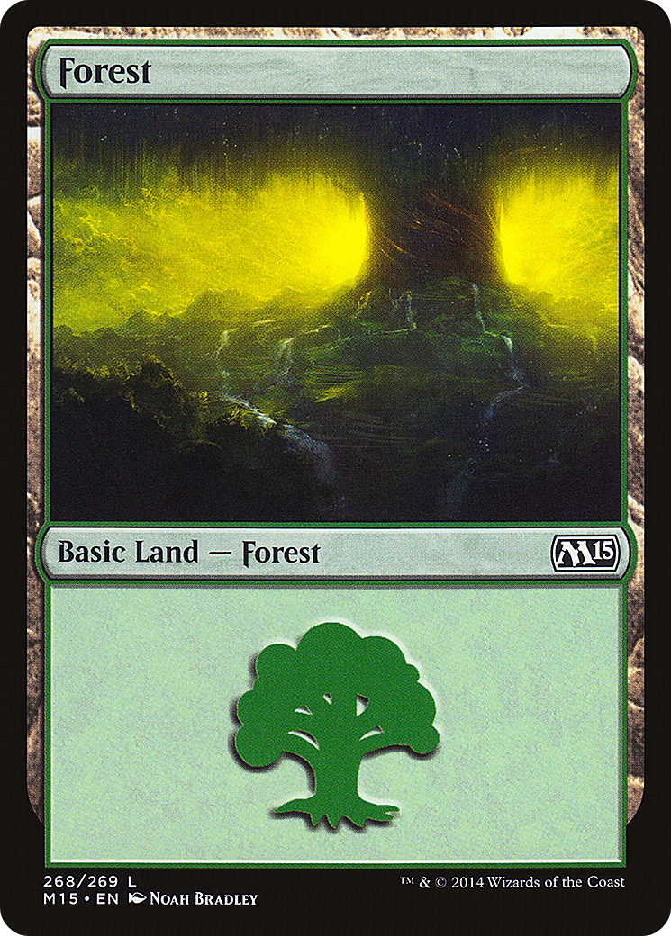 Forest (268) (M15-268) - Magic 2015 Foil