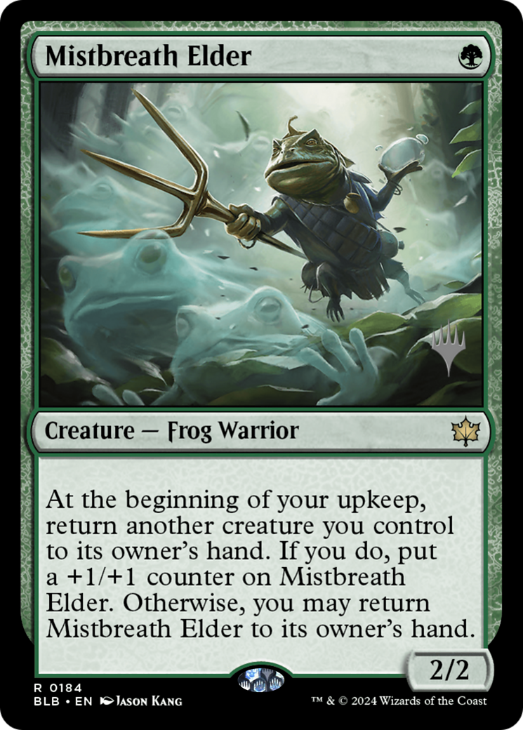 Mistbreath Elder (PPBLB-184) - Bloomburrow Promos
