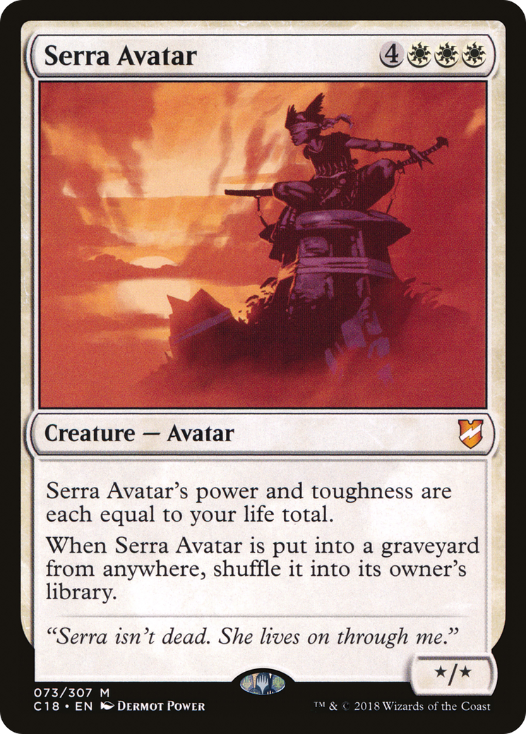 Serra Avatar (C18-073) - Commandant 2018 