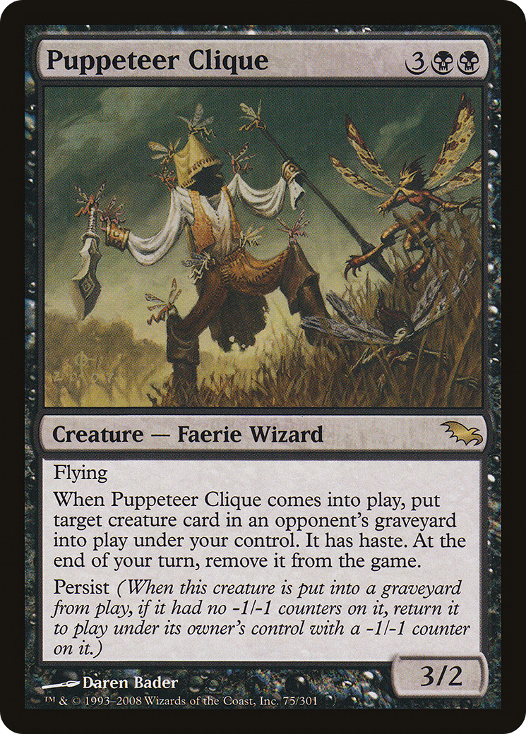 Clique des Marionnettistes (SHM-075) - Shadowmoor