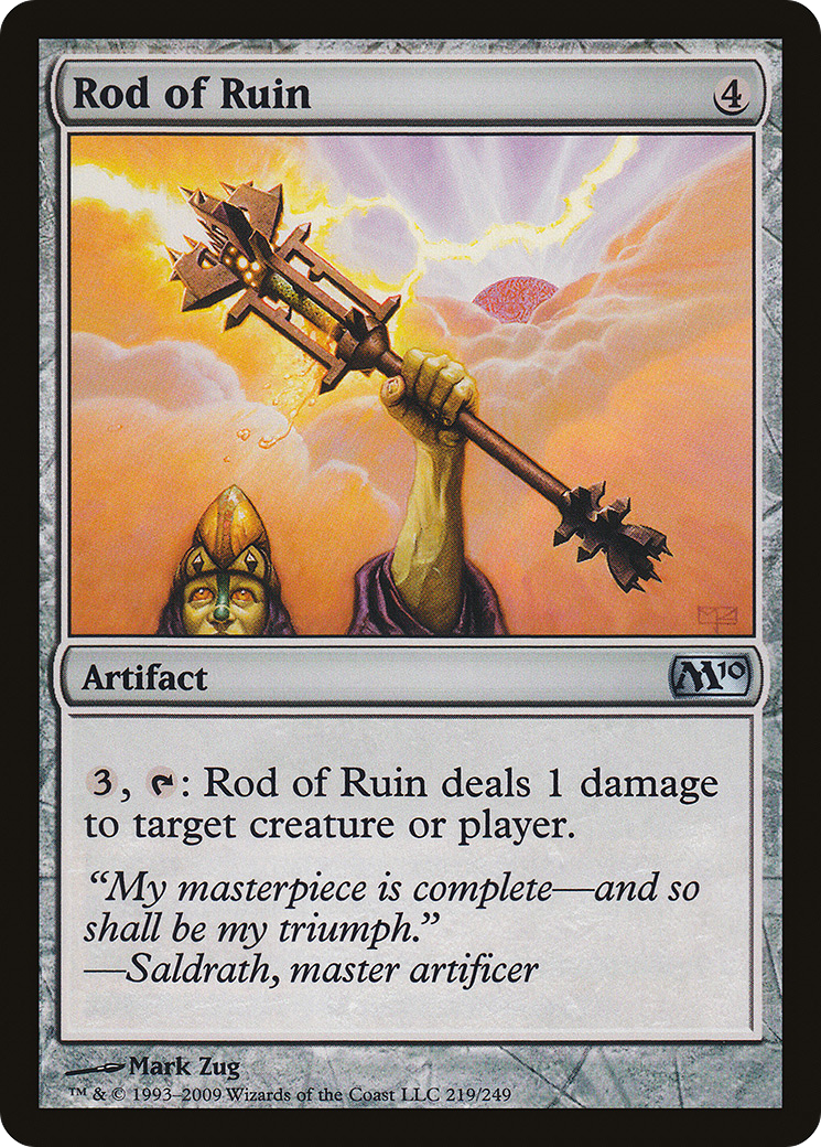 Bâton de ruine (M10-219) - Magic 2010