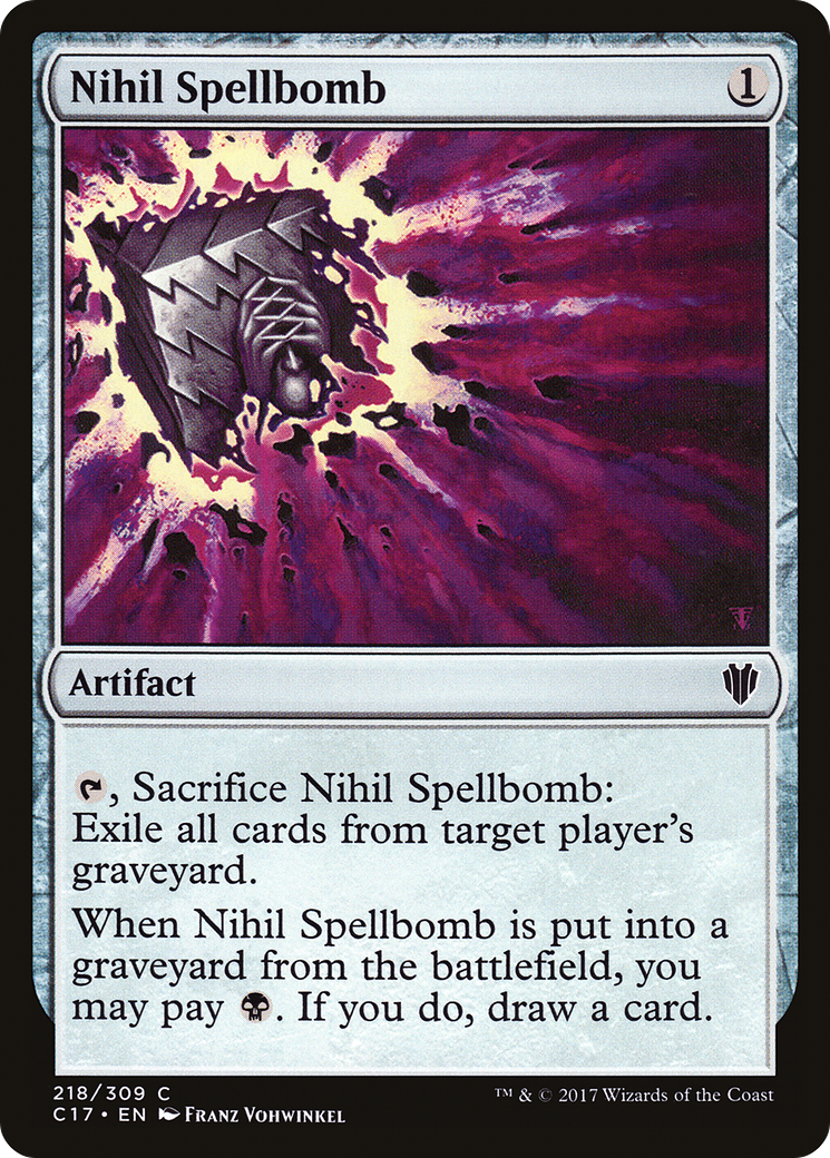 Nihil Spellbomb (C17-218) - Commandant 2017 