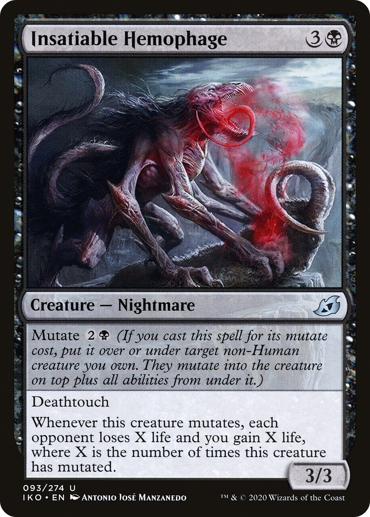 Hémophage insatiable (IKO-093) - Ikoria : Lair of Behemoths Foil 