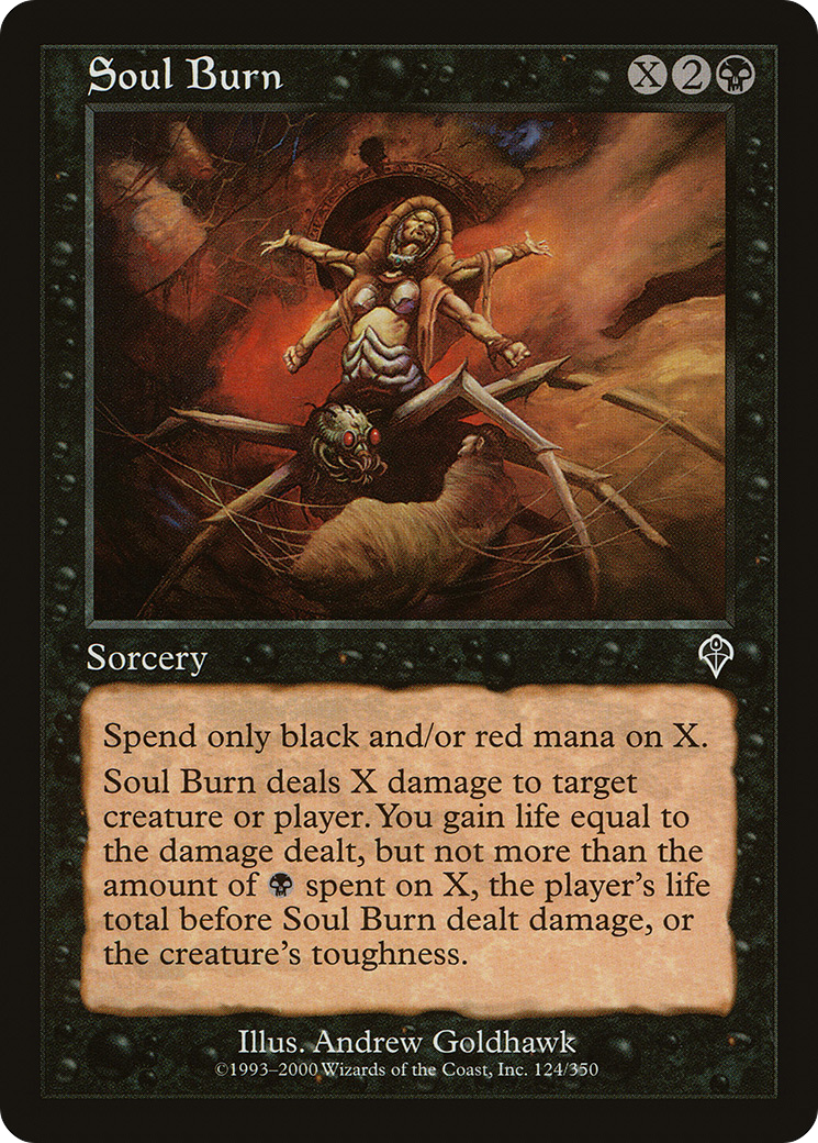 Brûlure d'âme (INV-124) - Invasion Foil 