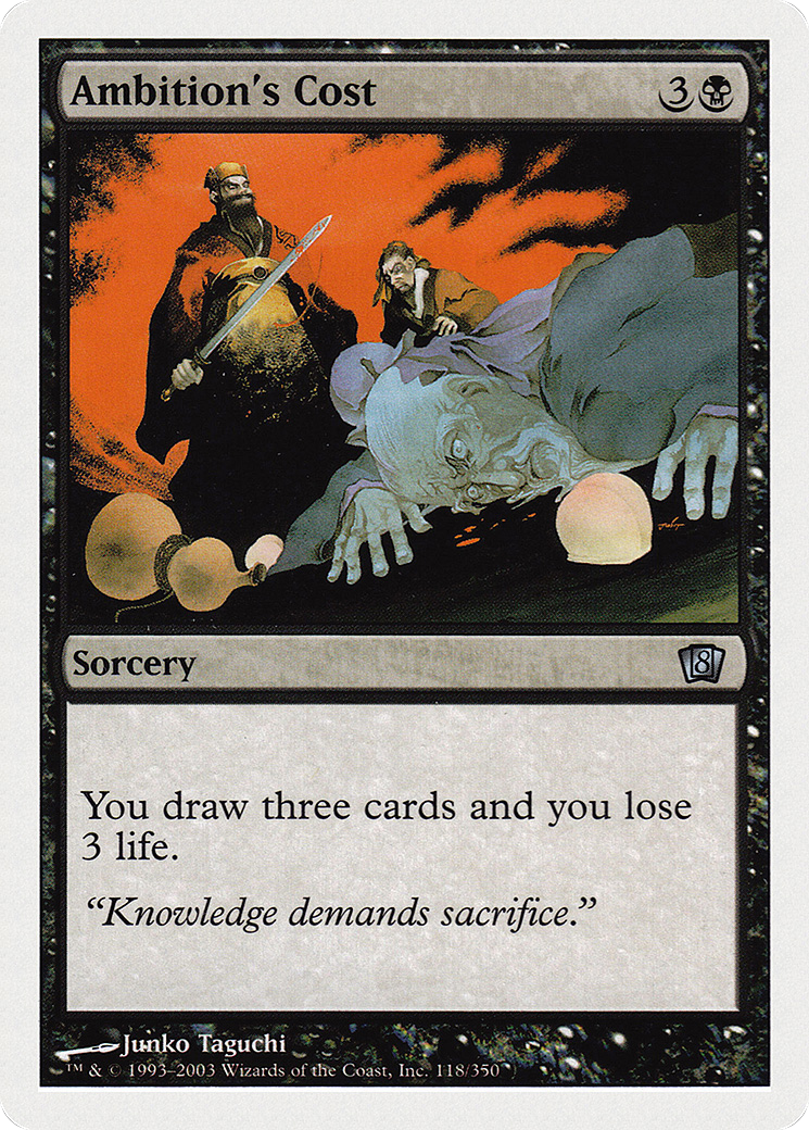 Le prix de l'ambition (8ED-118) - Huitième édition