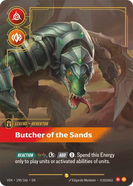 Renekton - Butcher of the Sands (Overnumbered)